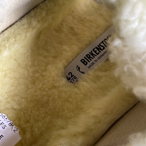 NWT BIRKENSTOCK BIG BUCKLE Teddy Fur Arizona! - Picture 14 of 14